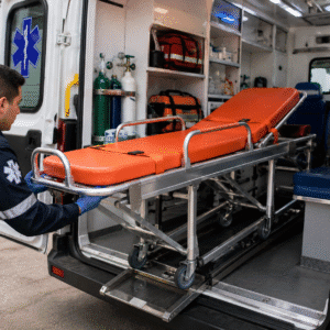 Camilla Automática para Ambulancia