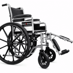 Silla de ruedas Universal Everest & Jennings descanzabrazo corto, descansapie desmontable