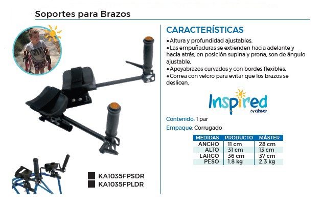 Soporte para brazo andador Nimbo/Klip