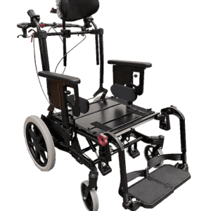 Silla de ruedas con basculación y reclinación manual