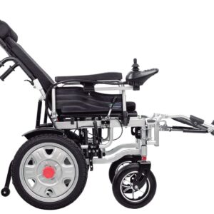 Silla de Ruedas Eléctrica Respaldo Reclinable.