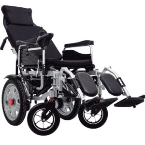 Silla de Ruedas Eléctrica Respaldo Reclinable