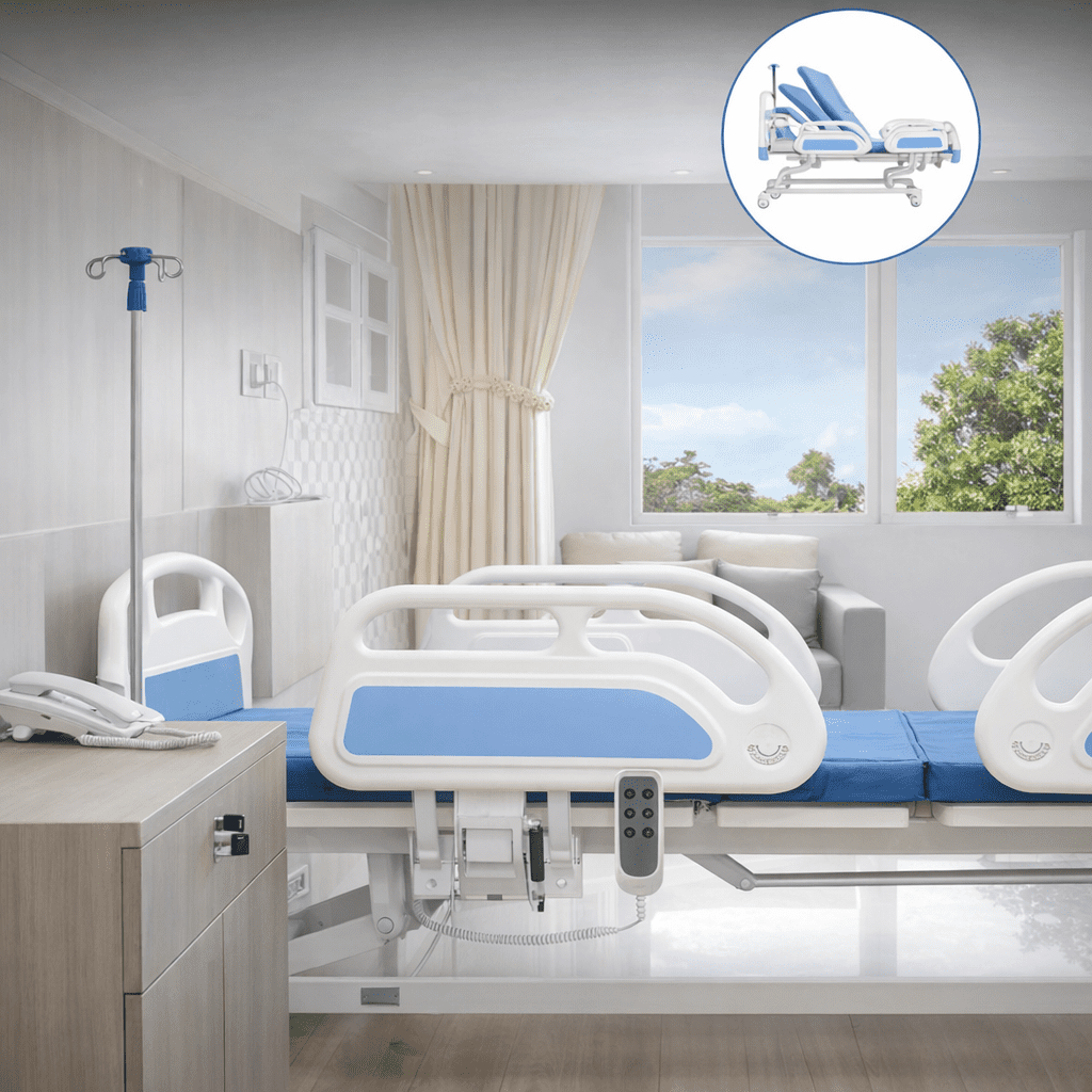 Cama Hospitalaria Eléctrica 3 Motores