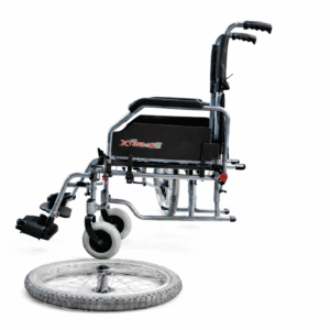 Silla de ruedas de aluminio, llantas desmontables