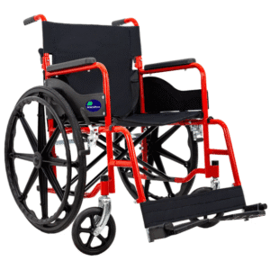 Silla de ruedas plegable todo terreno de lujo