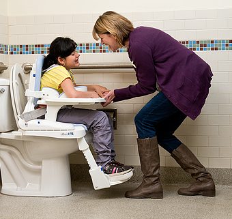 Soporte anterior con bandeja para silla HTS