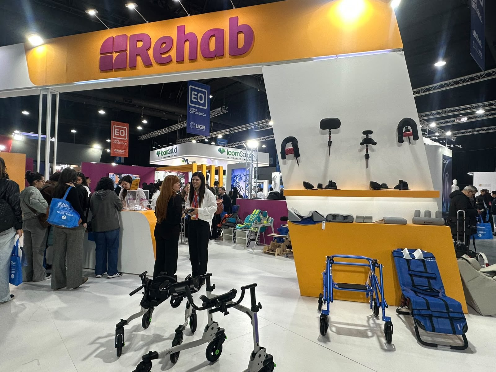 Stand de REHAB en la expo de Buenos Aires
